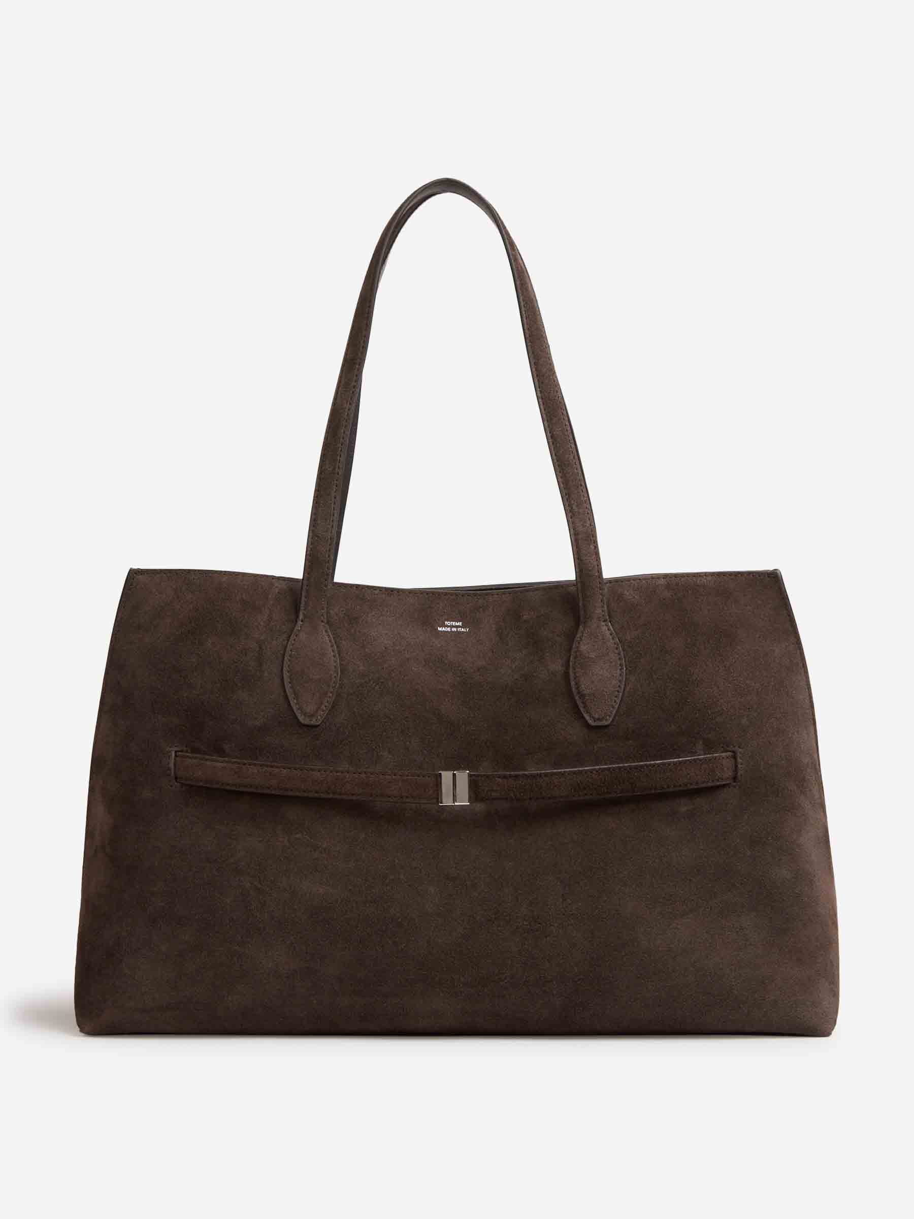 TOTEME Mujer Barcelona Bolso Tote Ante color Marrón Oscuro sku 814-000028 01 - Foto 1
