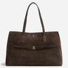 TOTEME Mujer Barcelona Bolso Tote Ante color Marrón Oscuro sku 814-000028 01 - Foto 1