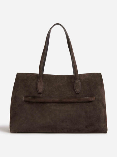 TOTEME Mujer Barcelona Bolso Tote Ante color Marrón Oscuro sku 814-000028 01 - Foto 3