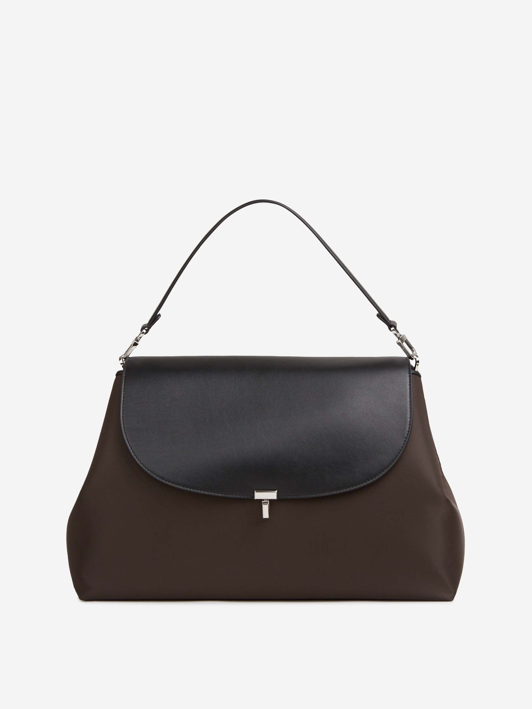 TOTEME Mujer Barcelona Bolso Cuero T-Lock color Marrón Oscuro sku 814-000030 01 - Foto 1