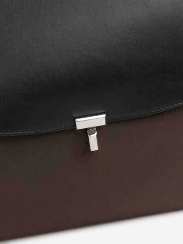 TOTEME Mujer Barcelona Bolso Cuero T-Lock color Marrón Oscuro sku 814-000030 01 - Foto 5