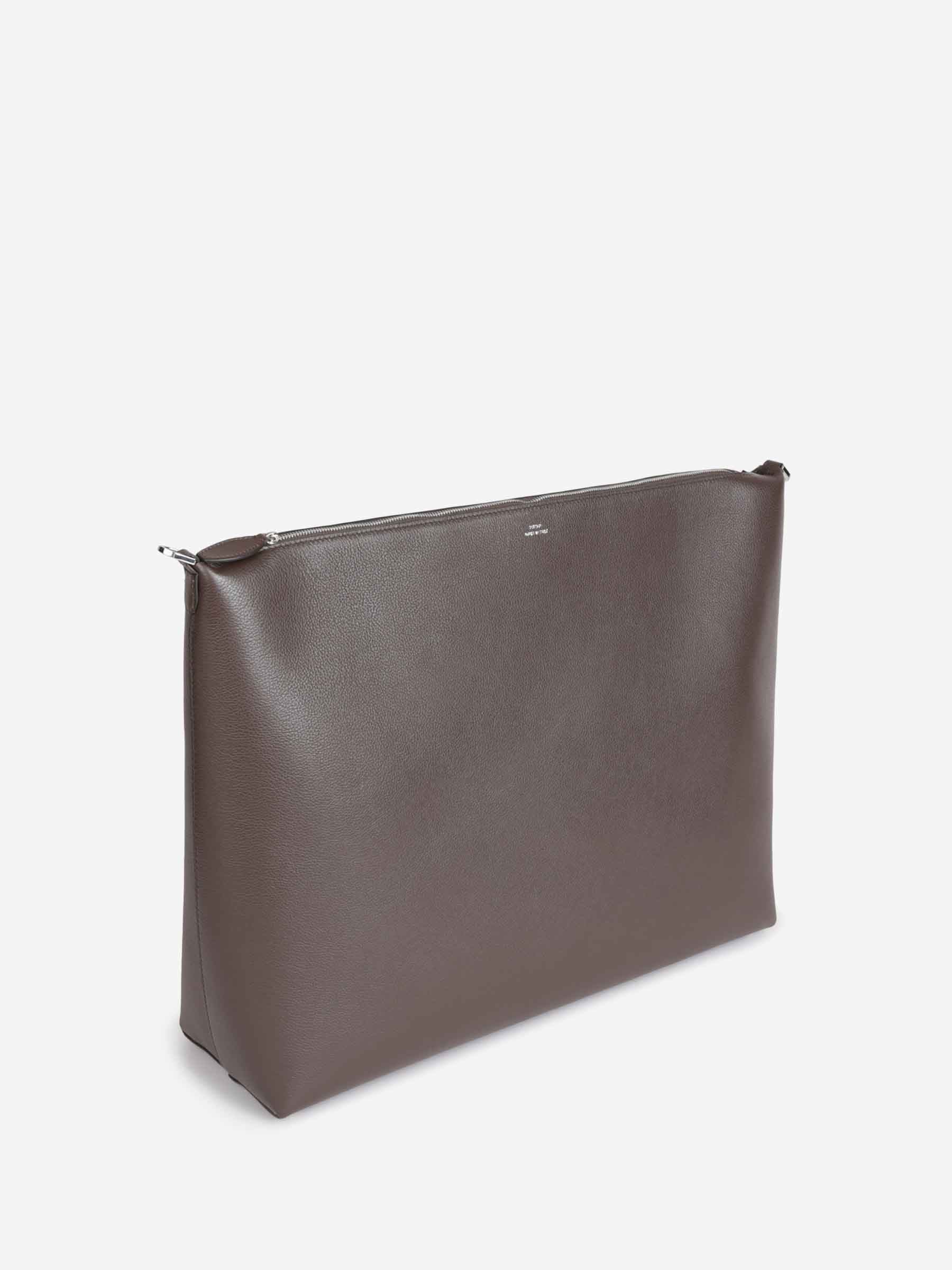TOTEME Mujer Barcelona Bolso Piel Bevel color Marrón Oscuro sku 814-000032 01 - Foto 2