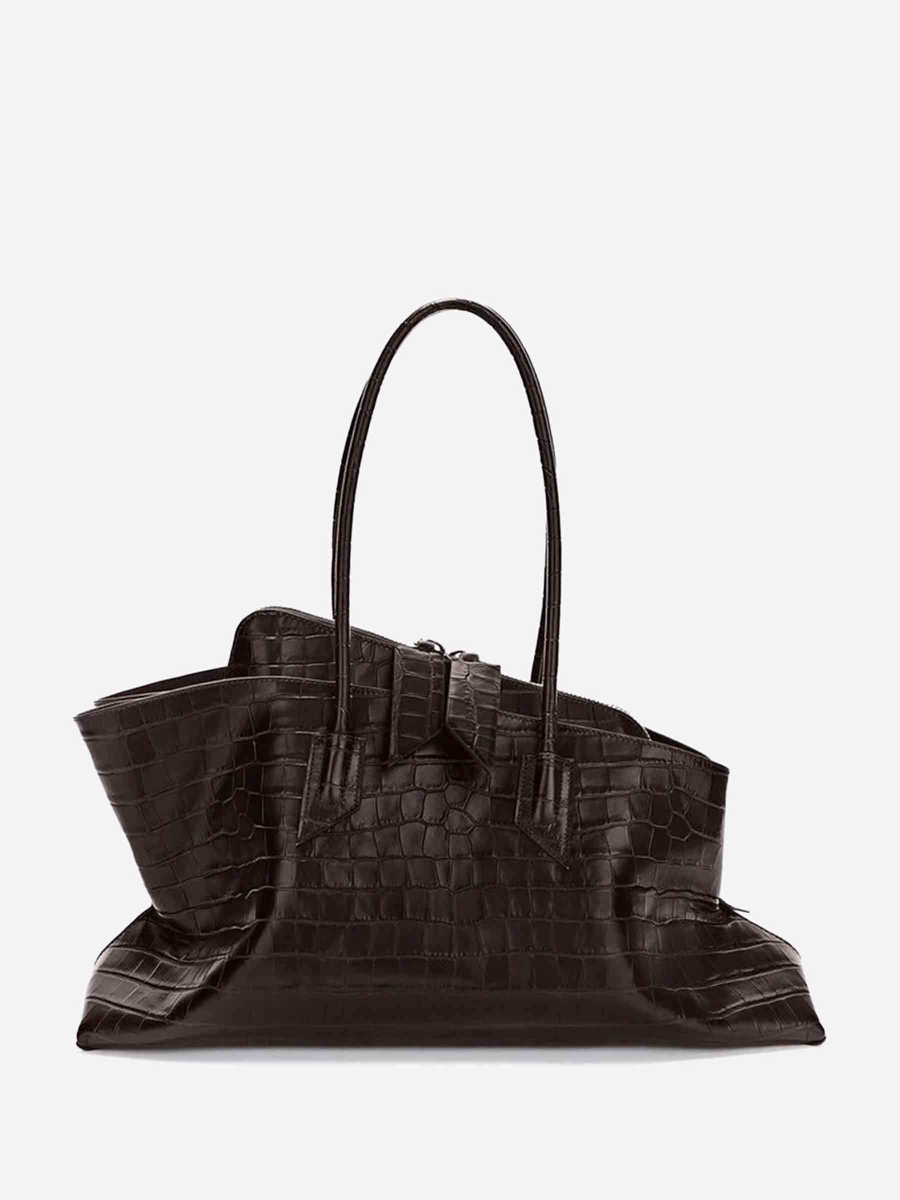 The Attico Mujer Barcelona Bolso La Passeggiata Medium color Marrón Oscuro sku 814-000038 01 - Foto 1
