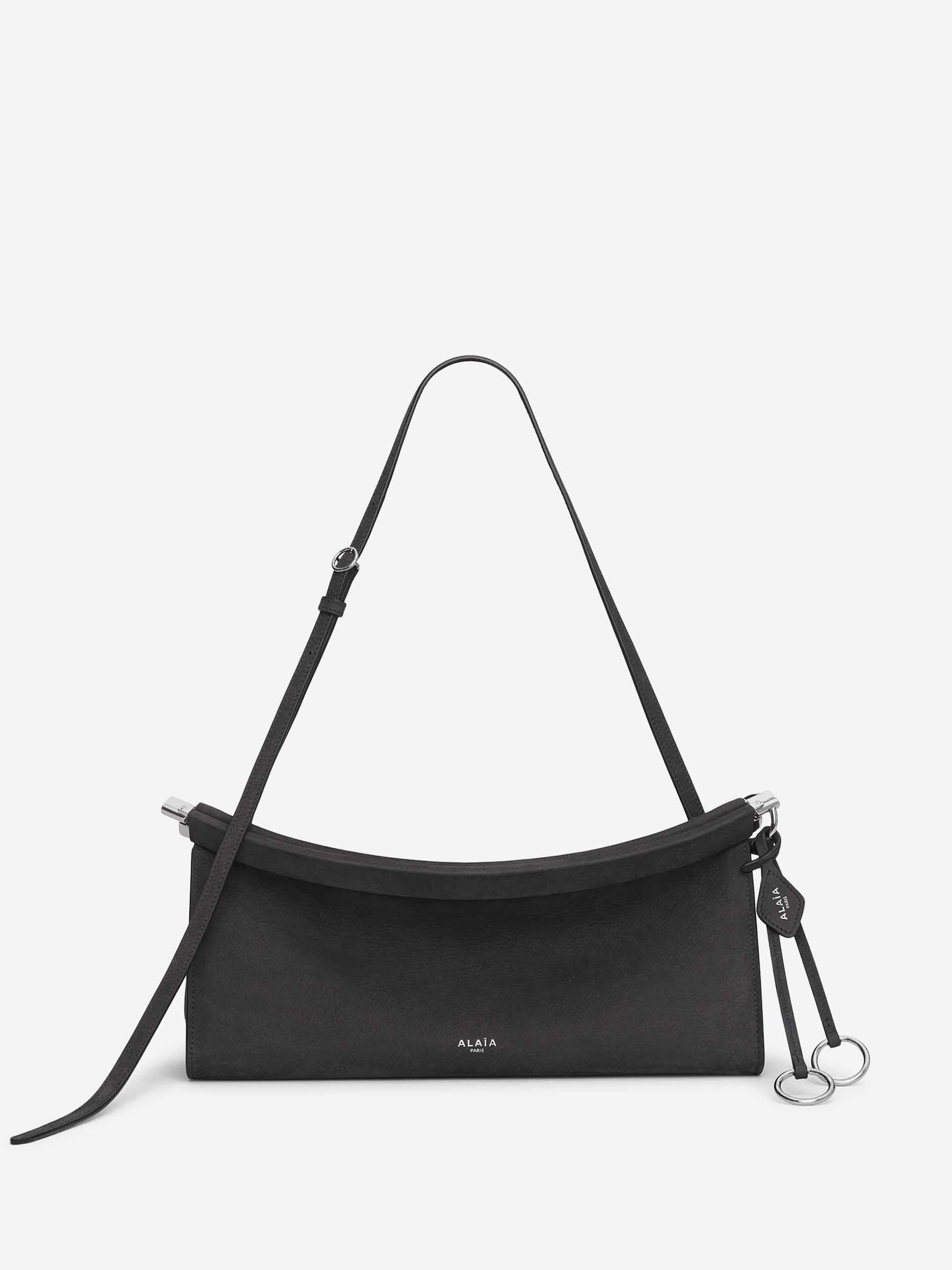 Alaïa Mujer Barcelona Bolso Le Click East West Mediano color Gris Antracita sku 814-000047 01 - Foto 1