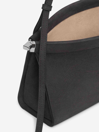 Alaïa Mujer Barcelona Bolso Le Click East West Mediano color Gris Antracita sku 814-000047 01 - Foto 4