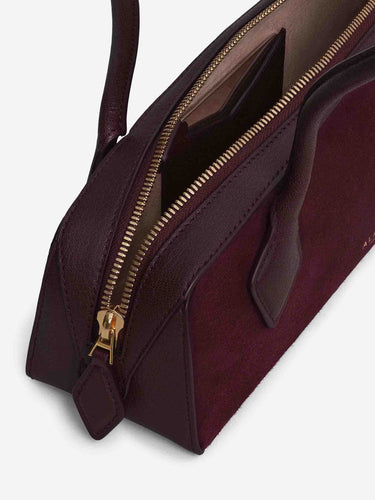 Alaïa Mujer Barcelona Bolso Le Teckel Small color Burdeos sku 814-000048 01 - Foto 4