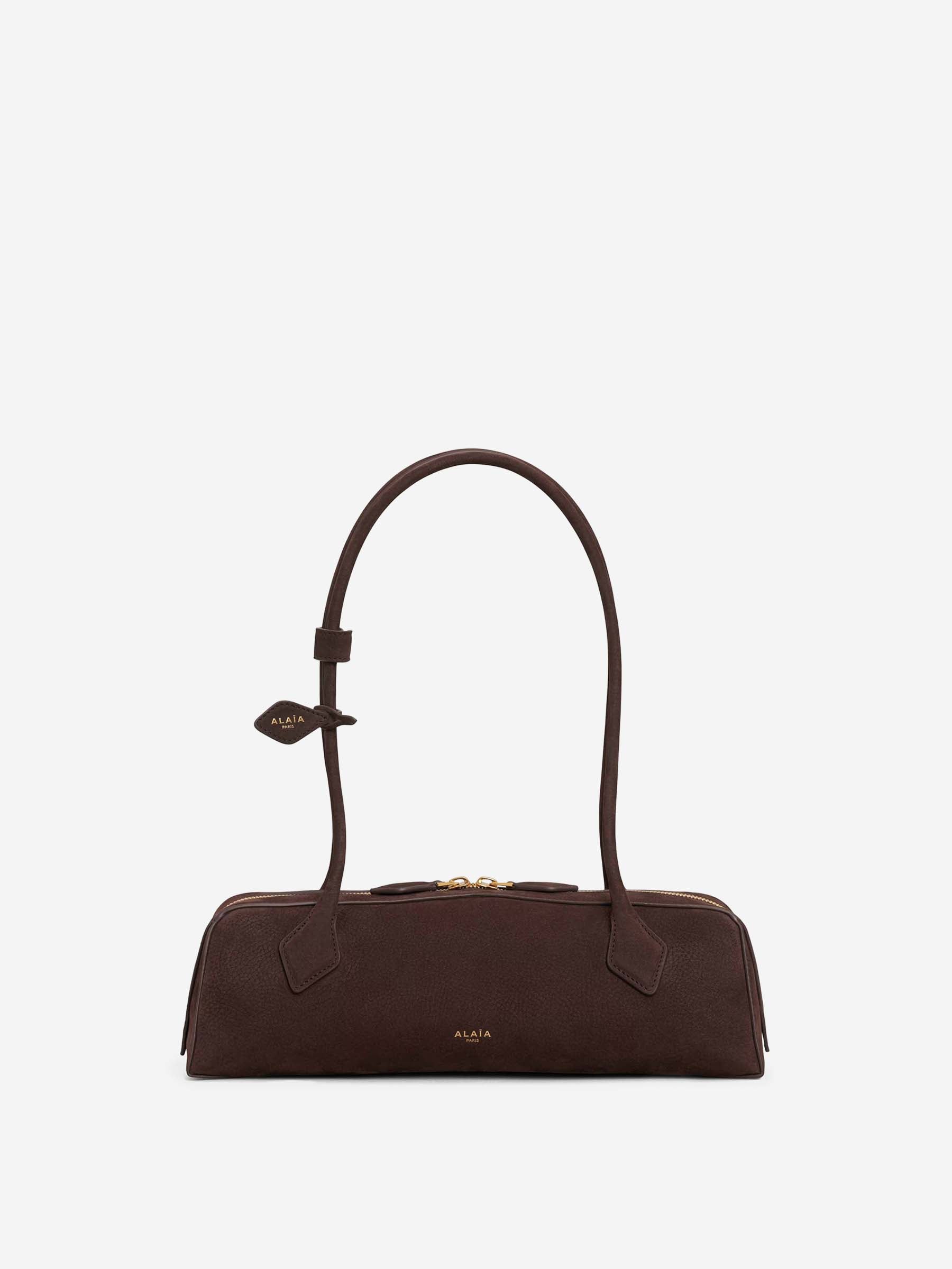 Alaïa Mujer Barcelona Bolso Le Teckel Medium color Marrón Oscuro sku 814-000049 01 - Foto 1