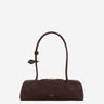 Alaïa Mujer Barcelona Bolso Le Teckel Medium color Marrón Oscuro sku 814-000049 01 - Foto 1
