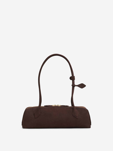 Alaïa Mujer Barcelona Bolso Le Teckel Medium color Marrón Oscuro sku 814-000049 01 - Foto 5