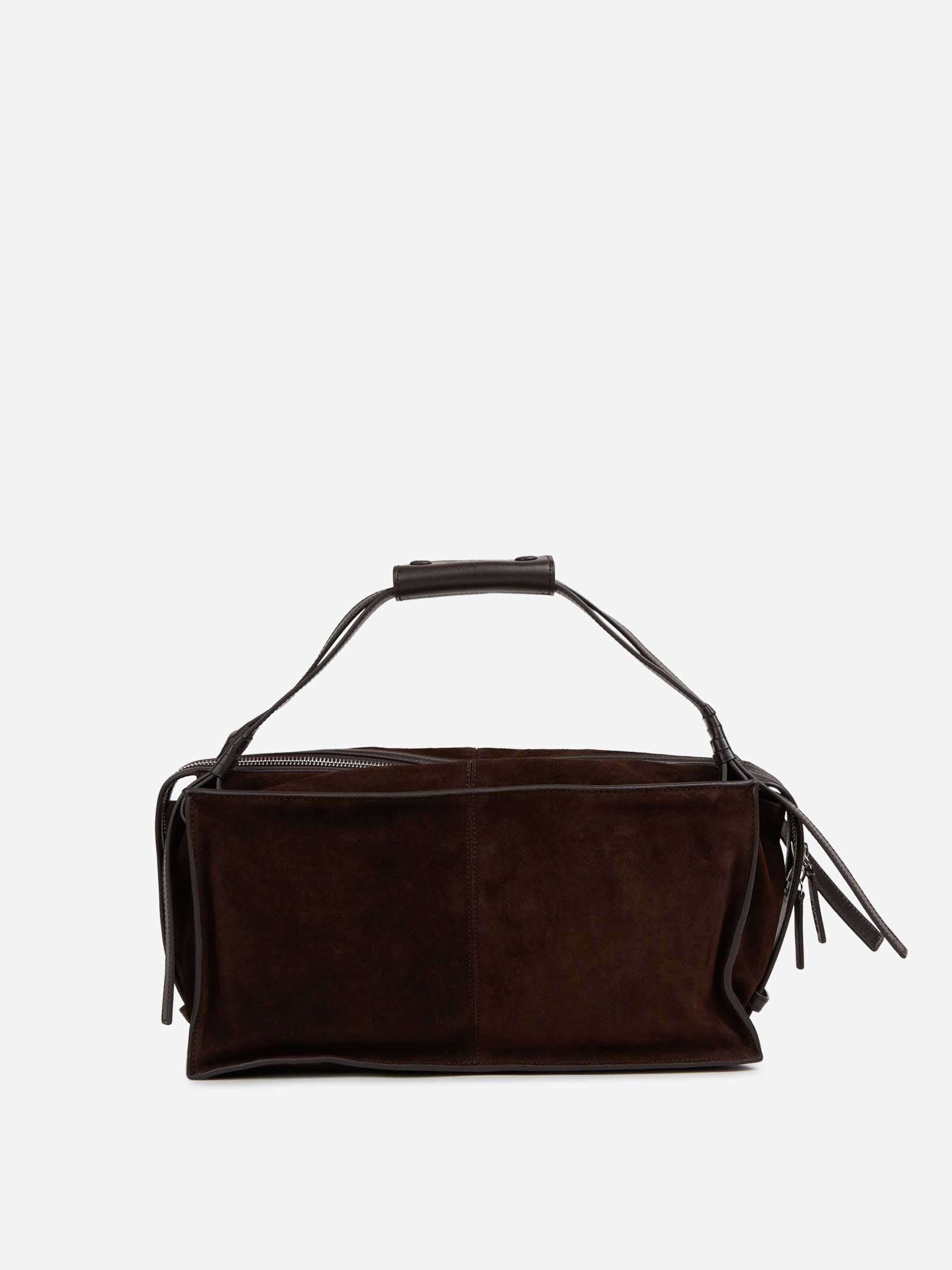 Staud Mujer Barcelona Bolsa Harold Suede color Negro sku 814-000052 01 - Foto 3