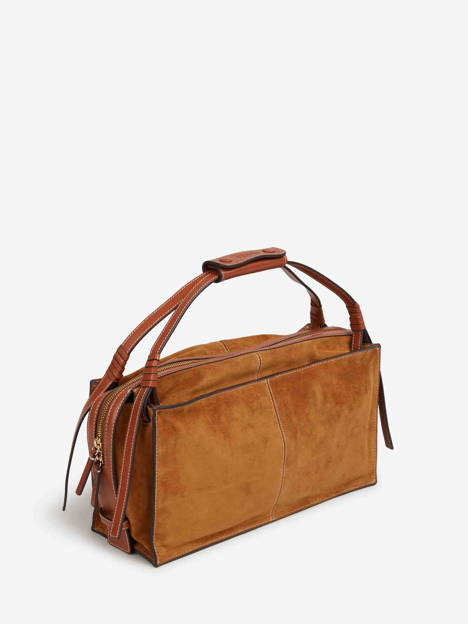 Staud Mujer Barcelona Bolsa Harold Suede color Caramelo sku 814-000052 02 - Foto 2