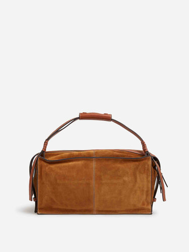 Staud Mujer Barcelona Bolsa Harold Suede color Caramelo sku 814-000052 02 - Foto 3