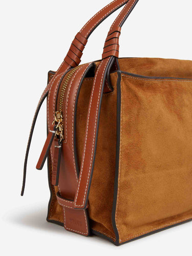 Staud Mujer Barcelona Bolsa Harold Suede color Caramelo sku 814-000052 02 - Foto 6