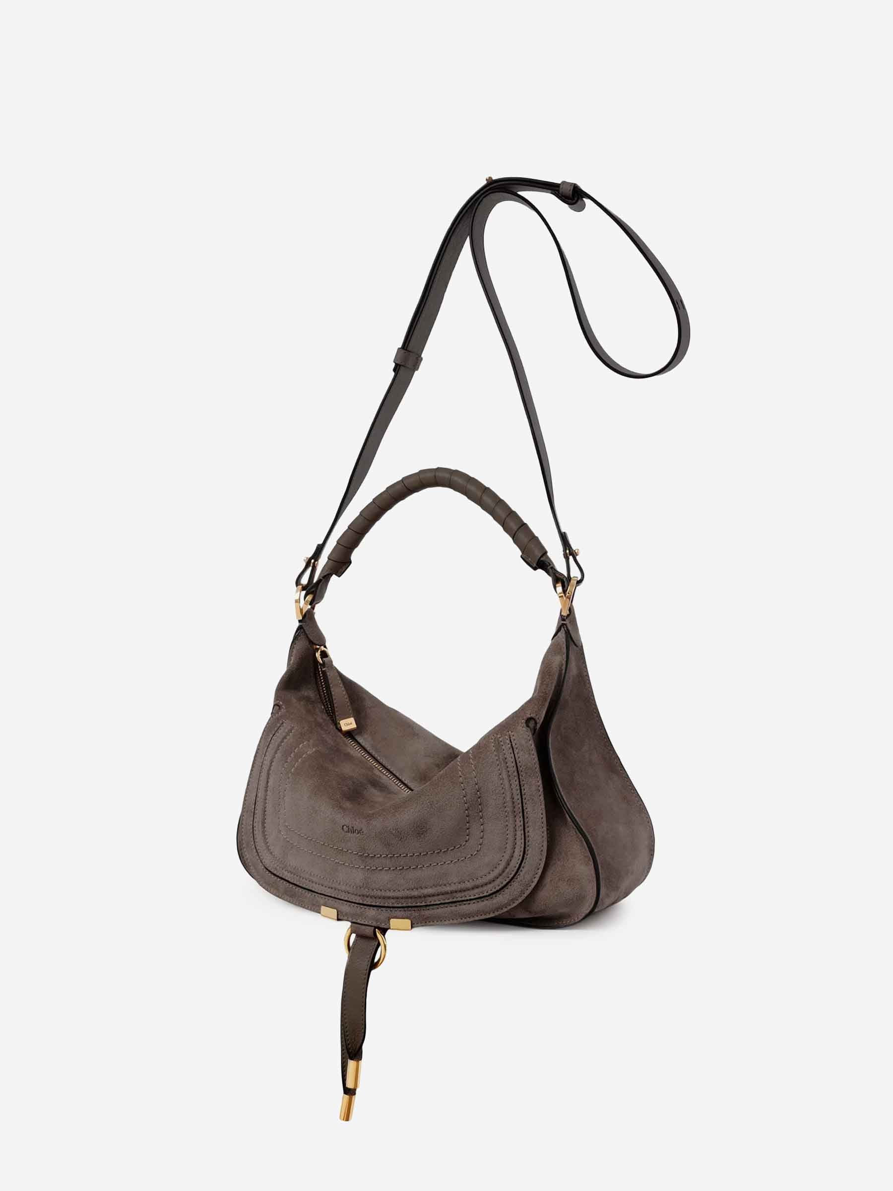 Chloé Mujer Barcelona Bolso Marcie Piel color Taupe sku 814-000065 01 - Foto 2