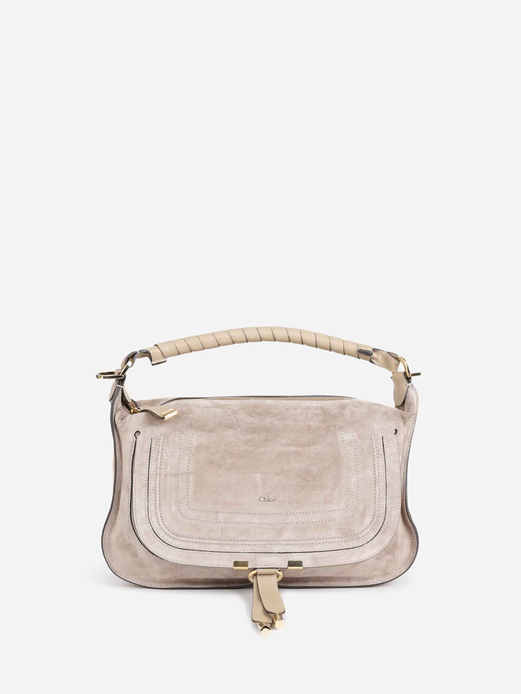 Chloé Mujer Barcelona Bolso Marcie Piel color Camel sku 814-000065 02 - Foto 1