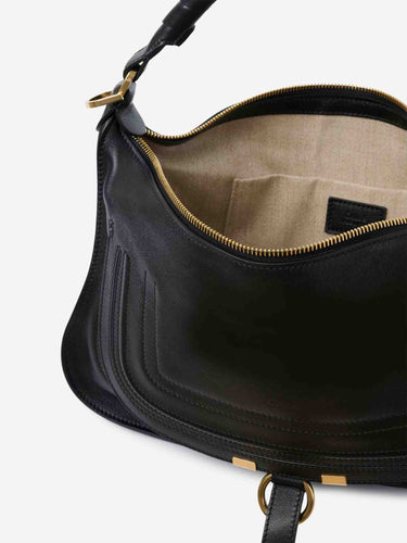 Chloé Mujer Barcelona Bolso Marcie Piel color Negro sku 814-000066 01 - Foto 5