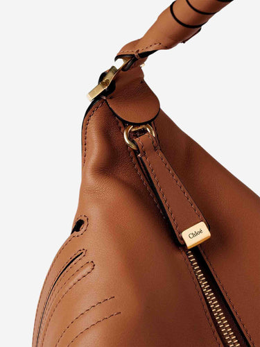 Chloé Mujer Barcelona Bolso Marcie Piel color Marrón sku 814-000066 02 - Foto 5