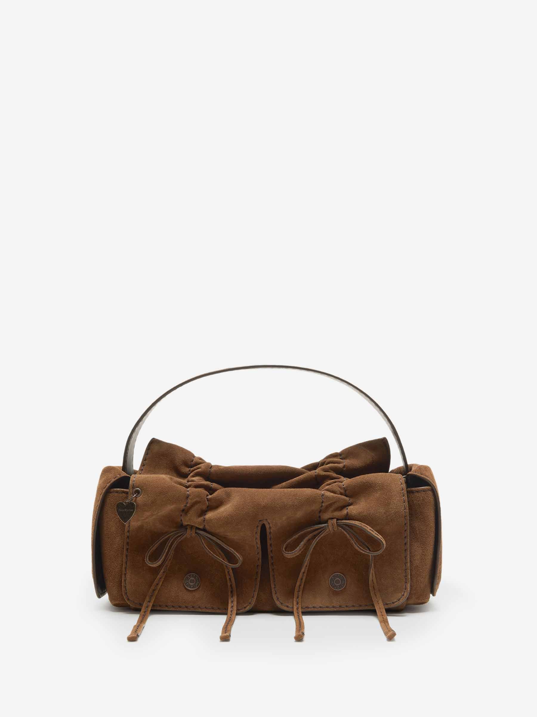 Acne Studios Mujer Barcelona Bolso Multipocket Suede color Camel sku 814-000074 01 - Foto 1