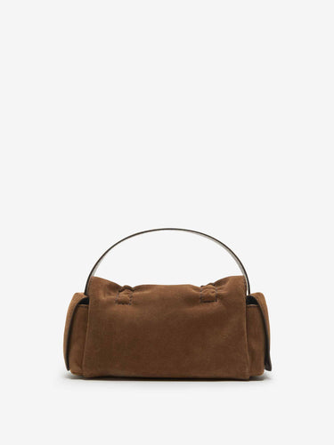 Acne Studios Mujer Barcelona Bolso Multipocket Suede color Camel sku 814-000074 01 - Foto 3