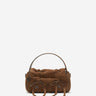 Acne Studios  Barcelona Bolso Mini Suede Multipocket color Caramelo sku 814-000075 01 - Foto 1