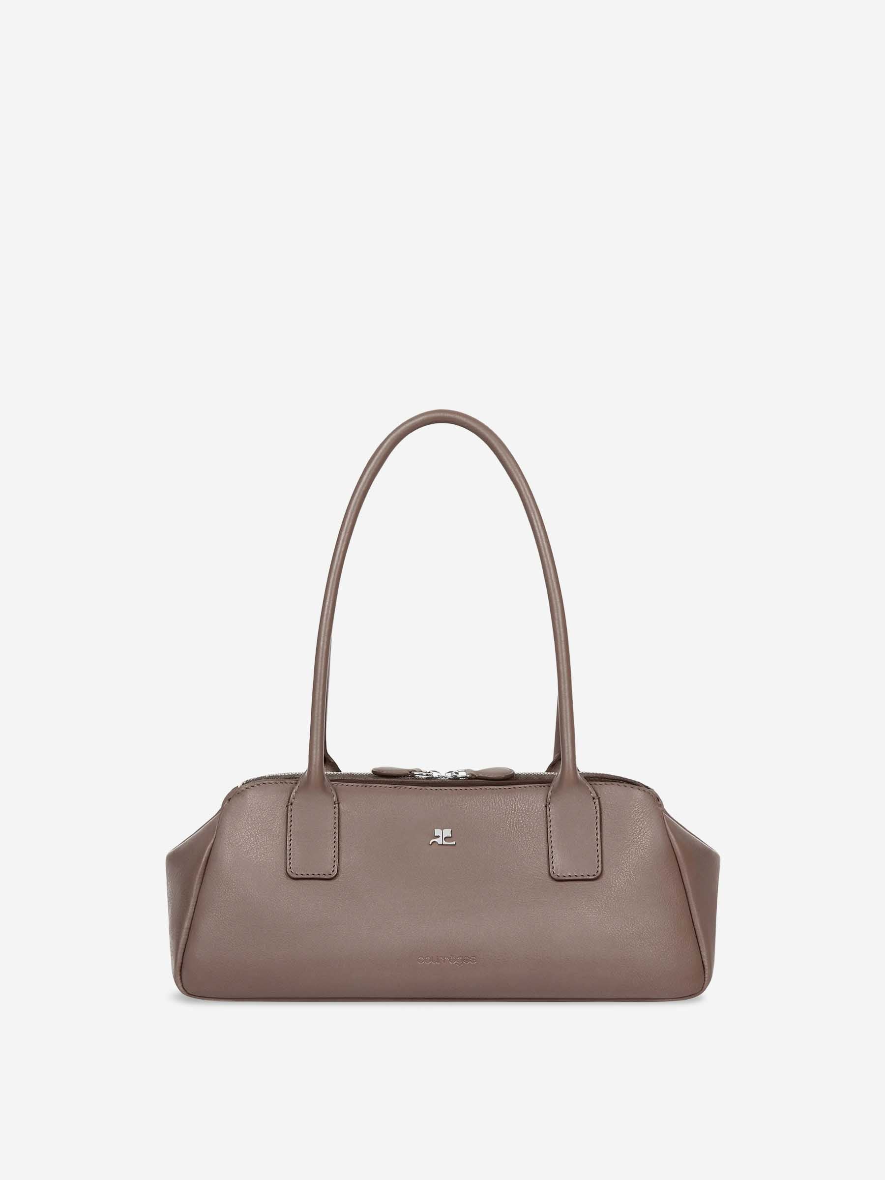 Courrèges Mujer Barcelona Bolso Medium Strip color Marrón Oscuro sku 814-000078 01 - Foto 1