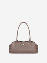 Courrèges Mujer Barcelona Bolso Medium Strip color Marrón Oscuro sku 814-000078 01 - Foto 1