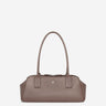 Courrèges Mujer Barcelona Bolso Medium Strip color Marrón Oscuro sku 814-000078 01 - Foto 1