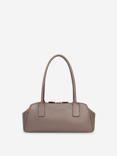 Courrèges Mujer Barcelona Bolso Medium Strip color Marrón Oscuro sku 814-000078 01 - Foto 3