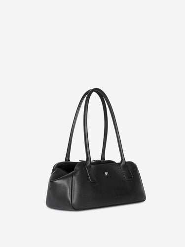 Courrèges Mujer Barcelona Bolso Medium Strip color Negro sku 814-000078 02 - Foto 3