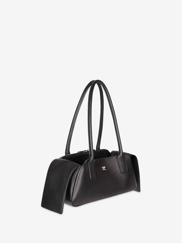 Courrèges Mujer Barcelona Bolso Medium Strip color Negro sku 814-000078 02 - Foto 5