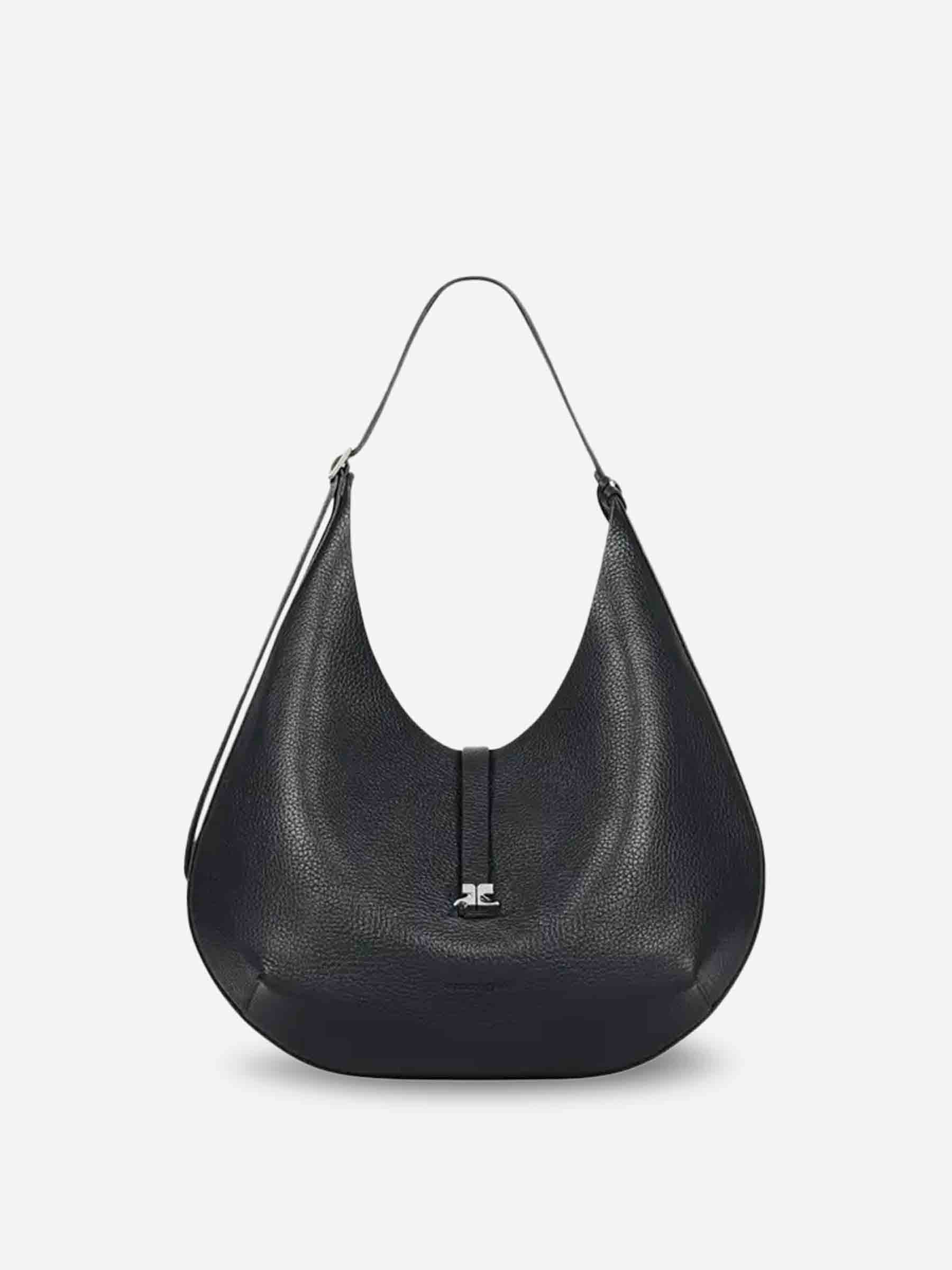Courrèges Mujer Barcelona Bolso Hobo Piel color Negro sku 814-000079 02 - Foto 1