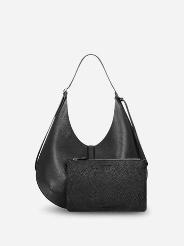 Courrèges Mujer Barcelona Bolso Hobo Piel color Negro sku 814-000079 02 - Foto 3