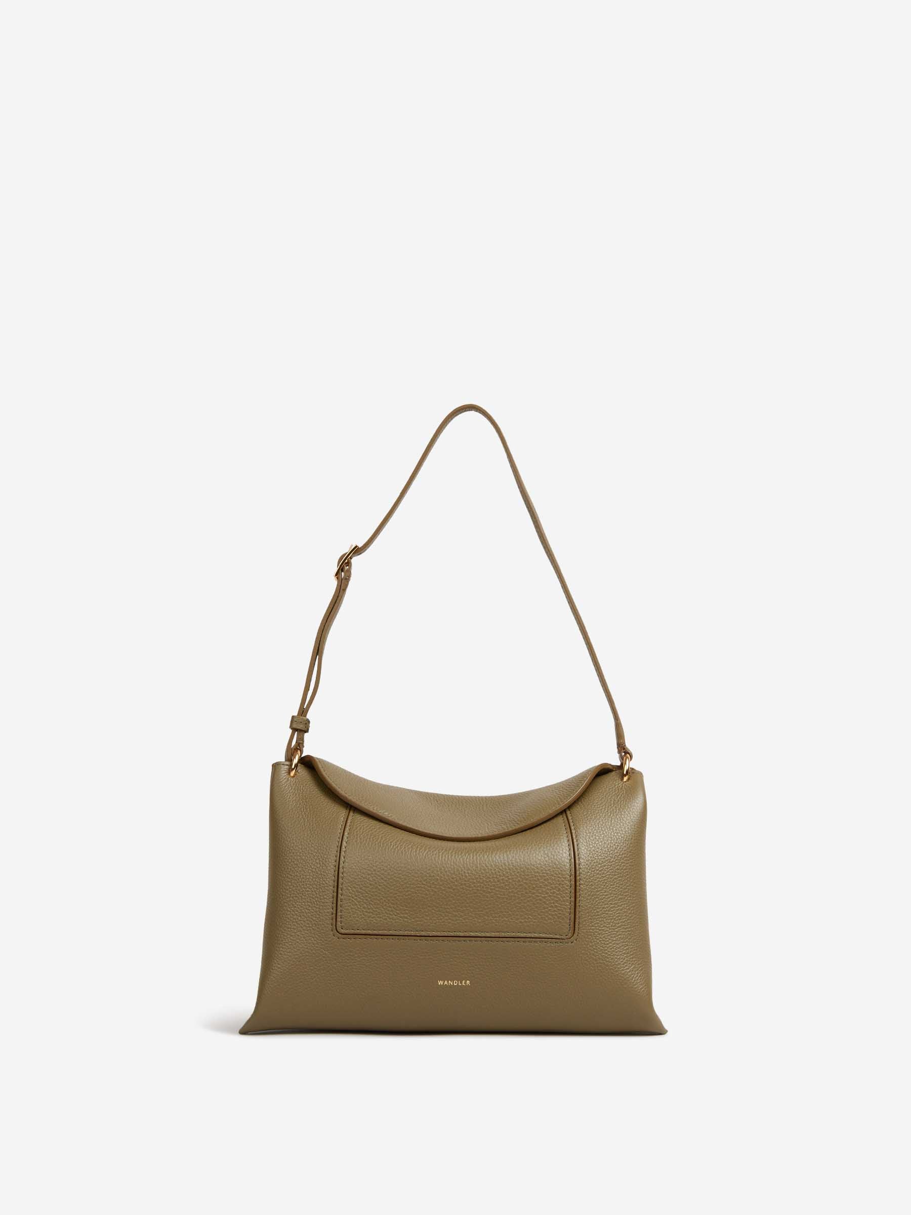 Wandler Mujer Barcelona Bolso Slouch Penelope color Verde Militar sku 814-000088 03 - Foto 1