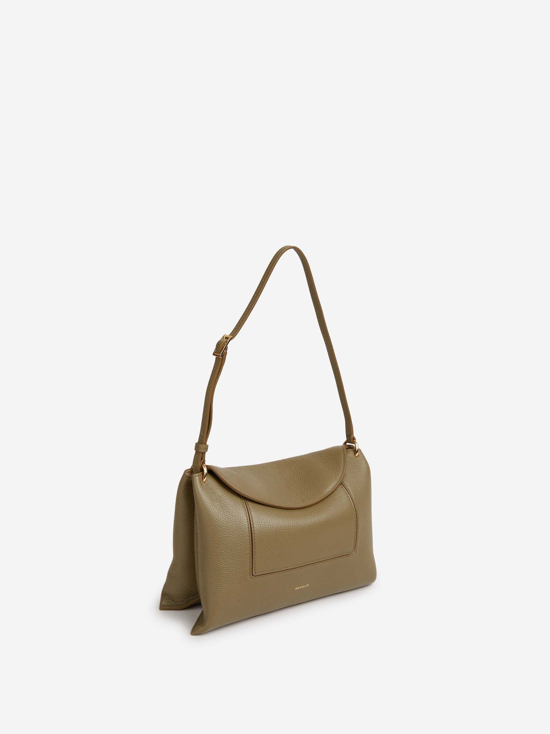 Wandler Mujer Barcelona Bolso Slouch Penelope color Verde Militar sku 814-000088 03 - Foto 2