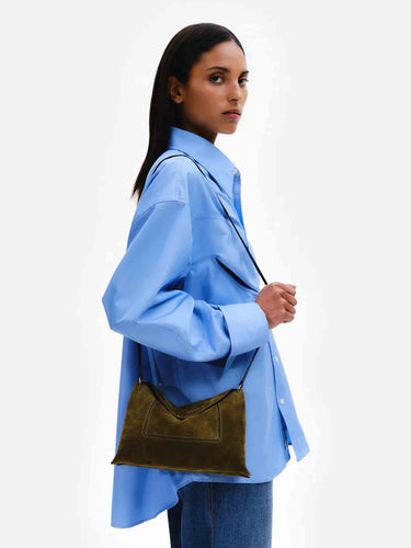 Wandler Mujer Barcelona Bolso Penelope Slouch color Verde Militar sku 814-000090 01 - Foto 2