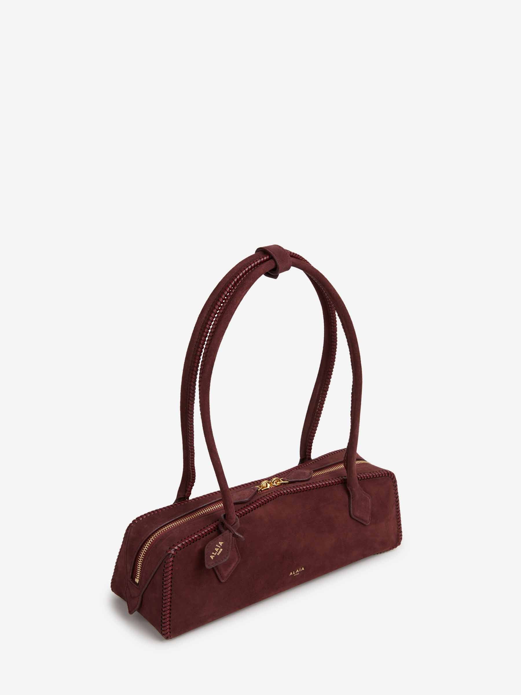 Alaïa Mujer Barcelona Bolso Le Teckel Medium color Burdeos sku 814-000096 01 - Foto 2