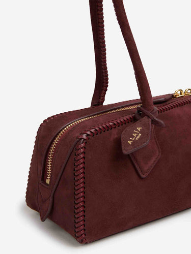Alaïa Mujer Barcelona Bolso Le Teckel Medium color Burdeos sku 814-000096 01 - Foto 5