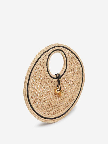 Jacquemus Mujer Barcelona Bolso Redondo Spiaggia color Rafia sku 814-000098 02 - Foto 2