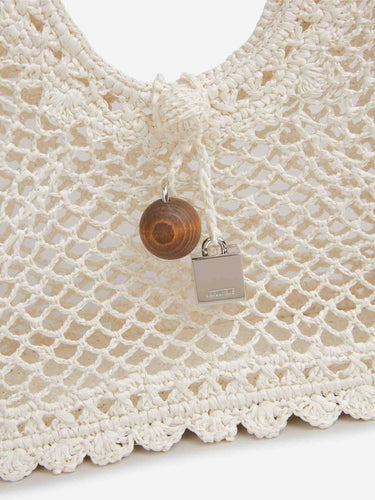 Jacquemus Mujer Barcelona Bolso Le Petit Carre Spiaggia color Blanco sku 814-000101 01 - Foto 5
