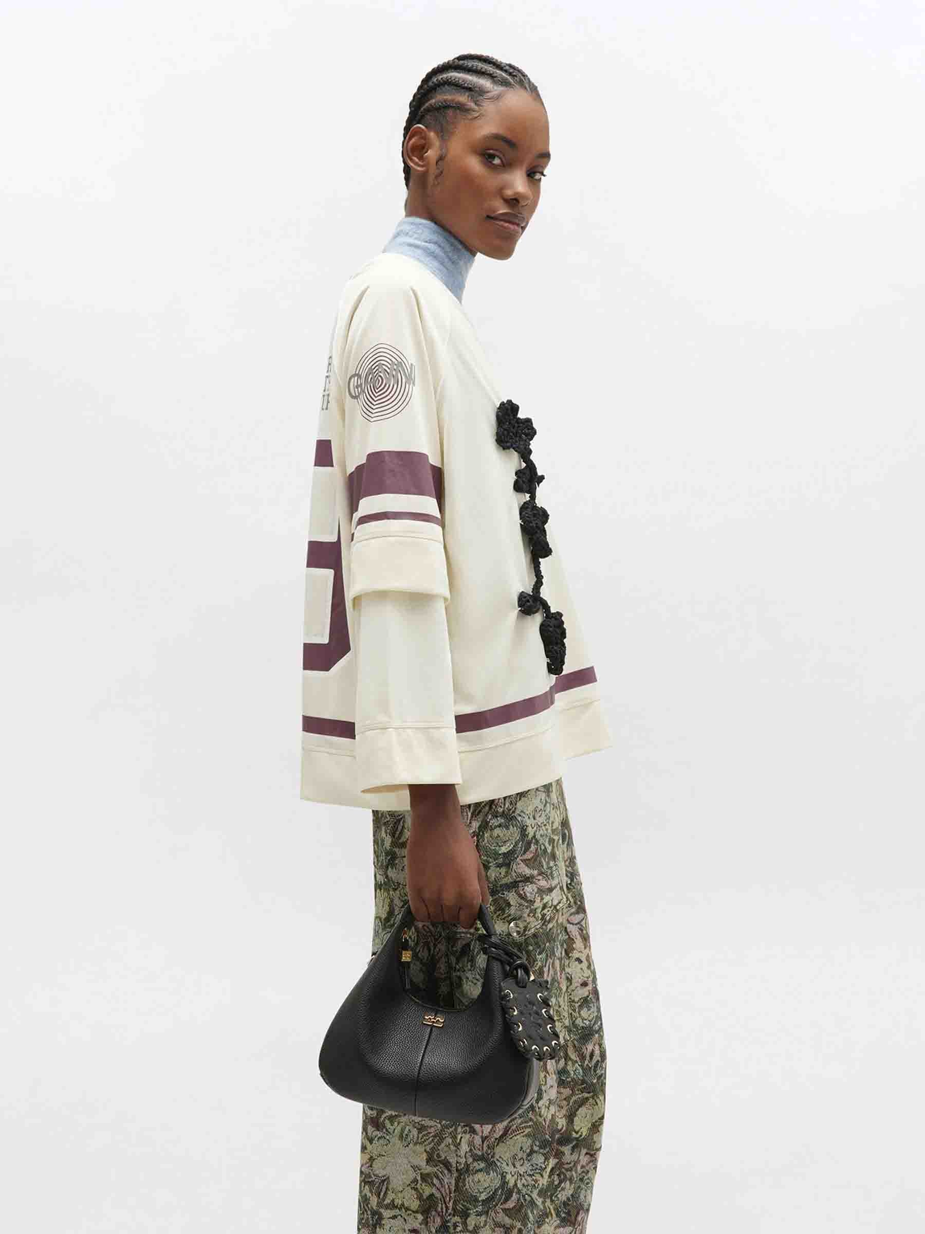 Ganni Mujer Barcelona Bolso Bag Hobo color Negro sku 814-000109 01 - Foto 2