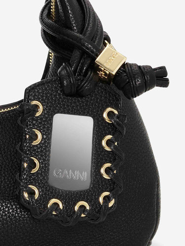 Ganni Mujer Barcelona Bolso Bag Hobo color Negro sku 814-000109 01 - Foto 4