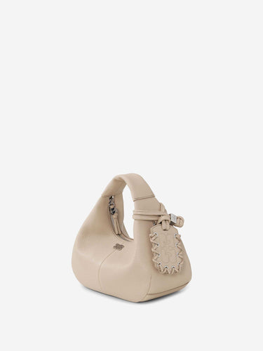 Ganni Mujer Barcelona Bolso Hobo Mini color Crema sku 814-000110 01 - Foto 3