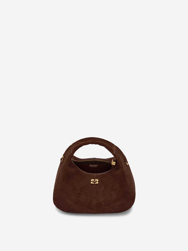 Ganni Mujer Barcelona Bolso Boho Mini color Marrón Oscuro sku 814-000114 01 - Foto 4