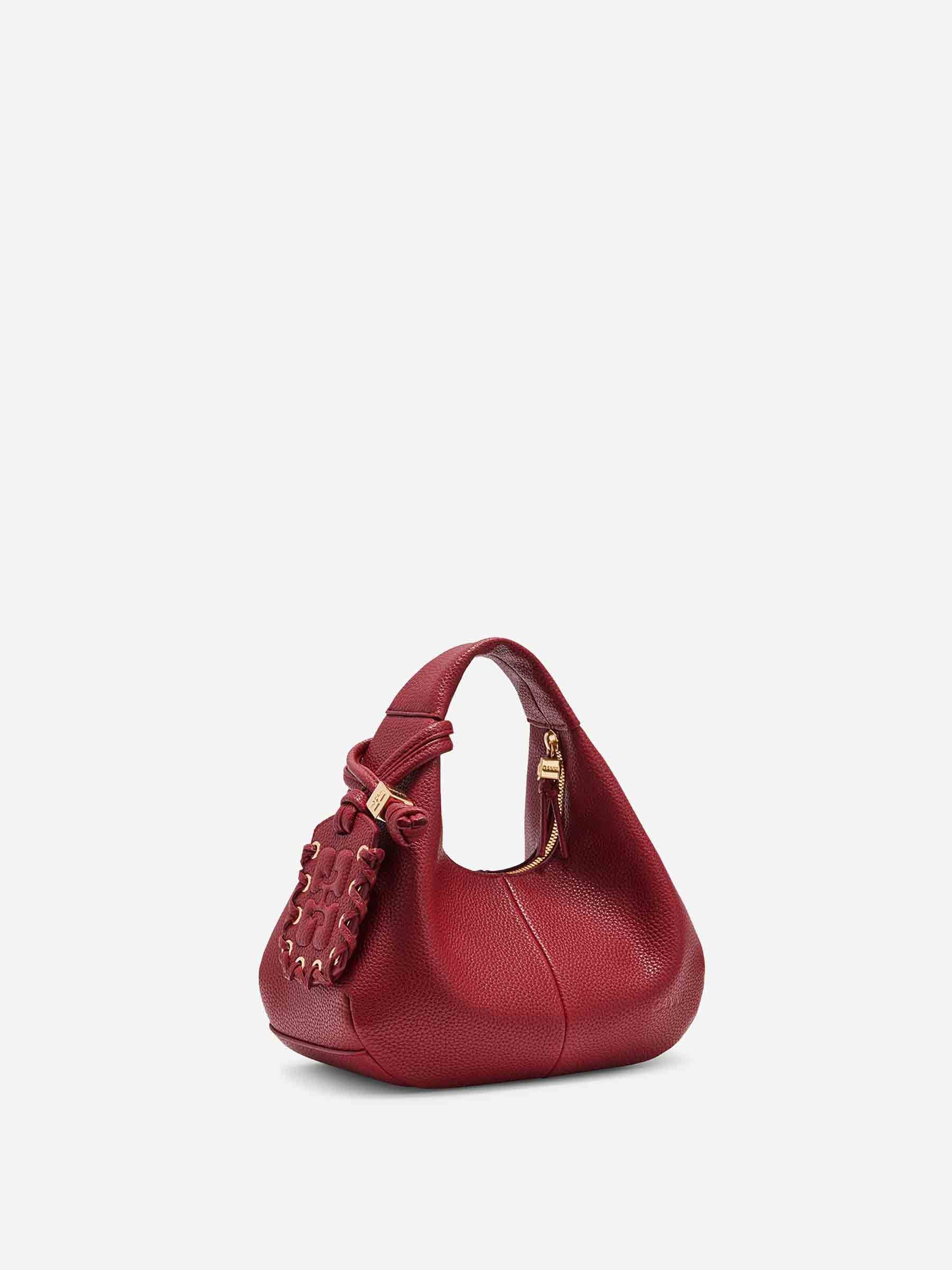 Ganni Mujer Barcelona Bolso Mini Hobo color Burdeos sku 814-000115 01 - Foto 2
