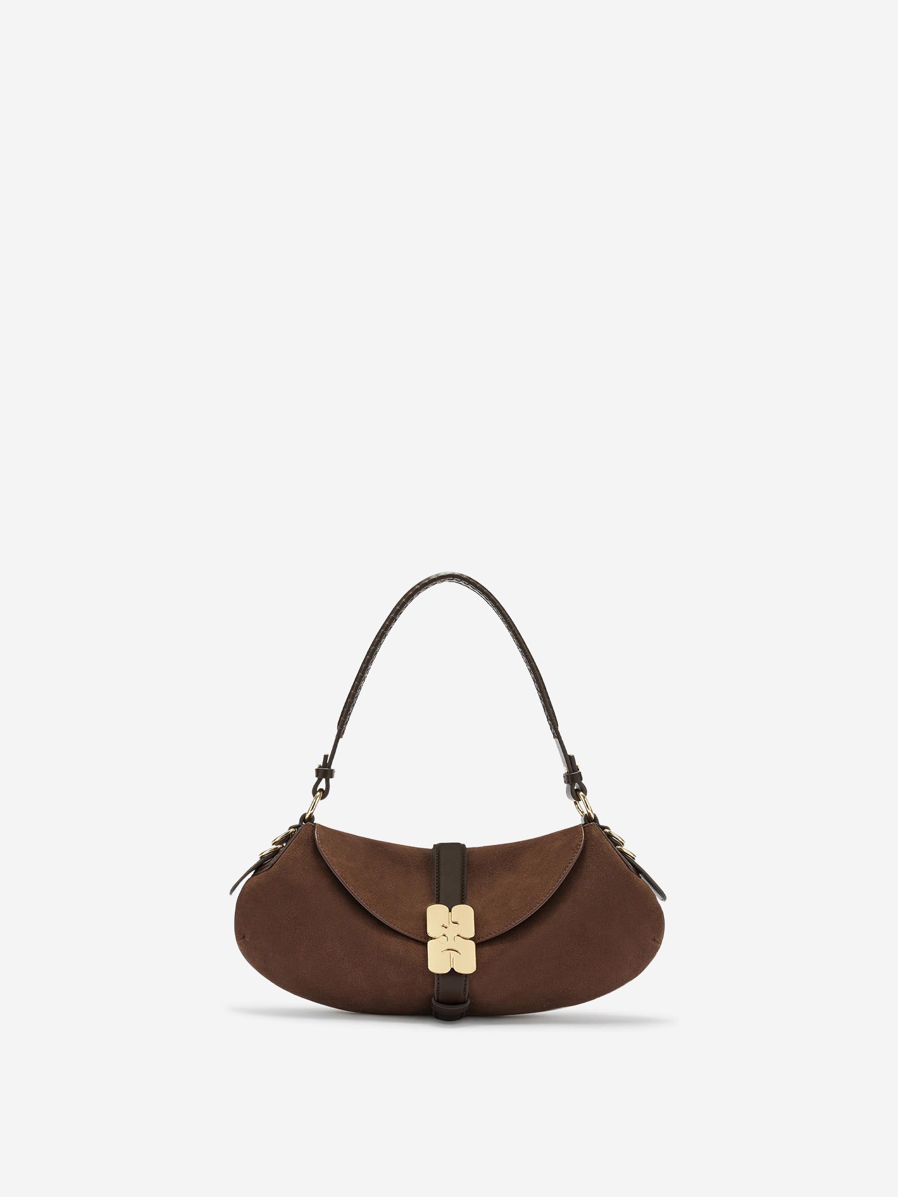 Ganni Mujer Barcelona Bolso de Hombro color Marrón Oscuro sku 814-000116 01 - Foto 1