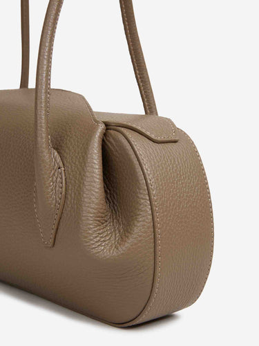 Yuzefi Mujer Barcelona Bolso Hombro Oyster color Taupe sku 814-000119 02 - Foto 5