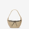 Lemaire Mujer Barcelona Bolso Fortune Croissant Filt color Beige sku 814-000127 01 - Foto 1