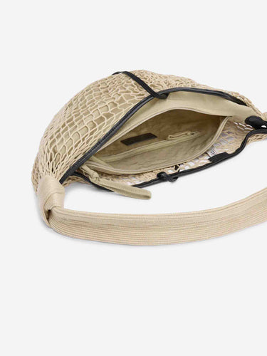 Lemaire Mujer Barcelona Bolso Fortune Croissant Filt color Beige sku 814-000127 01 - Foto 4