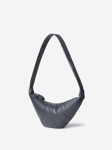 Lemaire Mujer Barcelona Bolso Croissant Medium color Azul Índigo sku 814-000128 01 - Foto 2