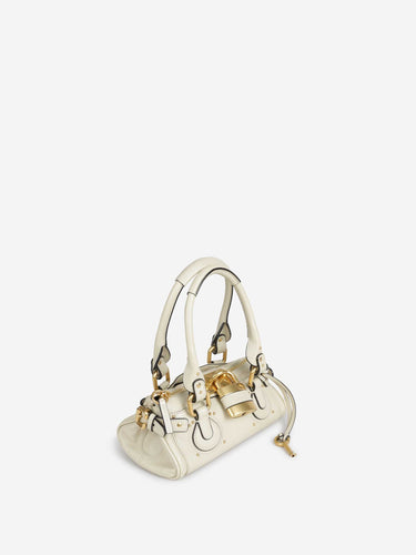 Chloé Mujer Barcelona Bolso Paddington Mini color Marfil sku 814-000129 01 - Foto 2